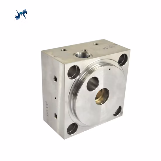 Teile der Wasserstrahlschneider-Verstärkerpumpe 60K Hochdruck-Endglocke rechts und links 007303-1/2