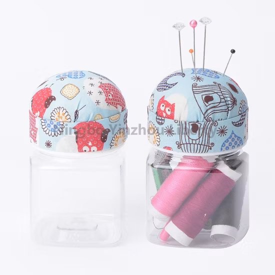 Nähnadelkissen-Set mit Plastikflasche